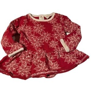 Burt’s Bees Red Poinsettia Dress